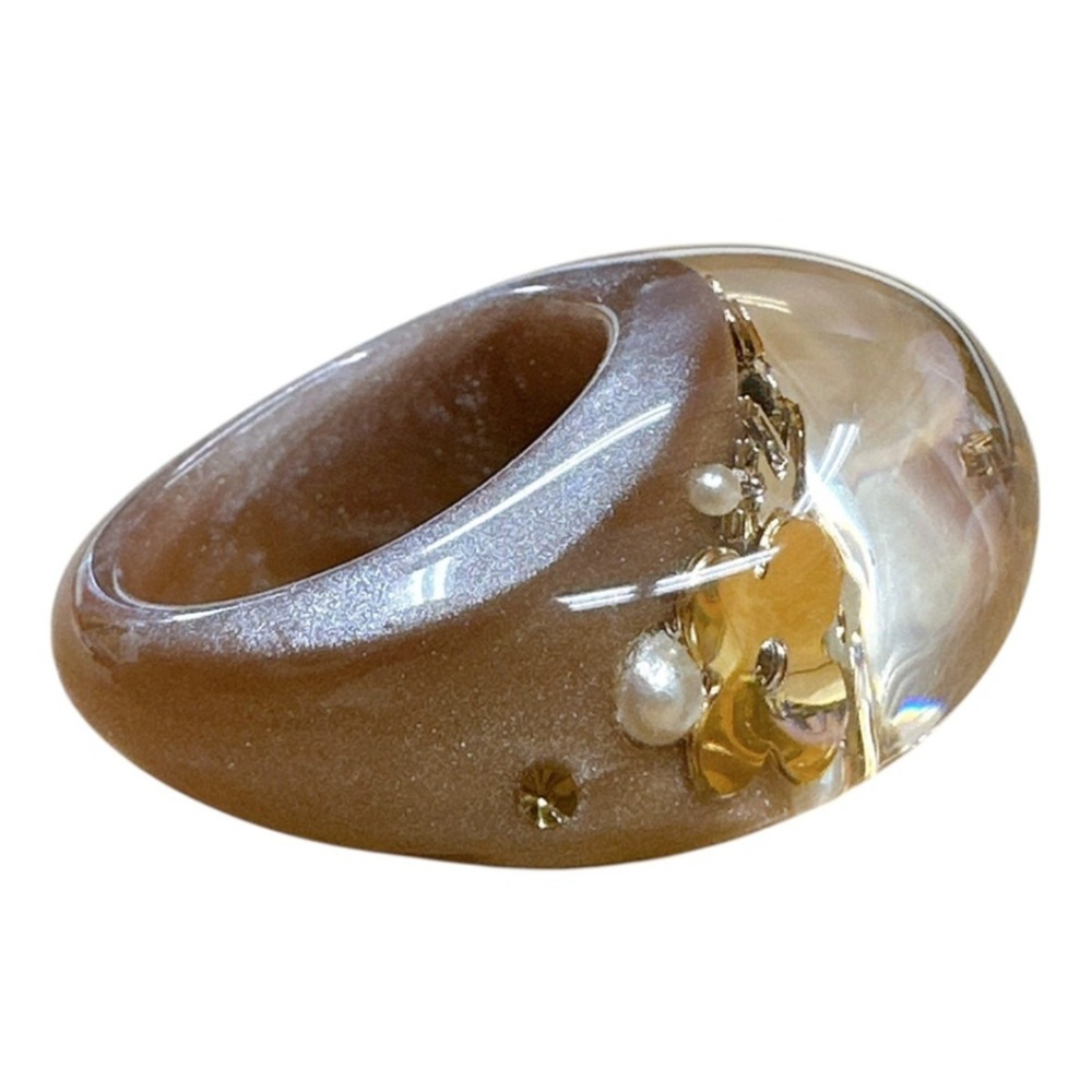 LOUIS VUITTON Brown Ring - Picture 5 of 9